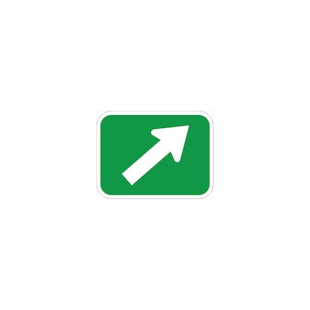 Sign Solutions Usa 21 in Height, 30 in Width, Aluminum, Horizontal Rectangle DUS08HWT3021M6-2RGW